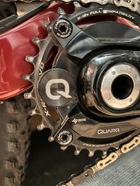 Quark Power Meter Sram + pedivelle carbonio