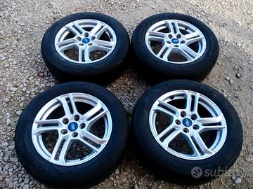cerchi e gomme nuove 16 originali ford 