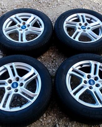 cerchi e gomme nuove 16 originali ford 