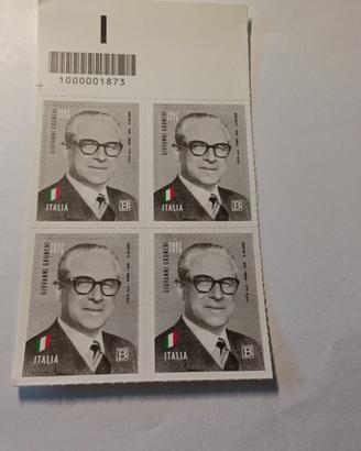 Francobolli Giovanni Gronchi 2018