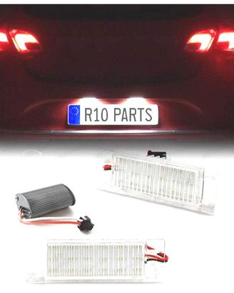 LUCI TARGA A LED PER OPEL ZAFIRA B ASTRA H CORSA D