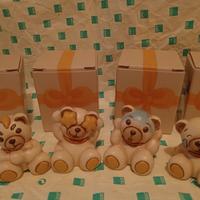 Teddy emoticon panico smile arrabbiato thun