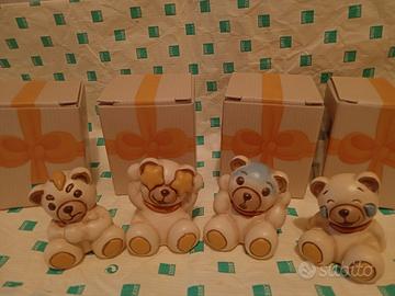 Teddy emoticon panico smile arrabbiato thun