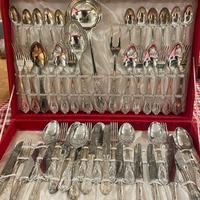 Servizio set posate 12 persone arg. 800