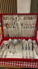 Servizio set posate 12 persone arg. 800