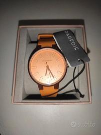 PARFOIS OROLOGIO DA POLSO SILICONE ARANCIONE