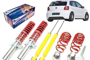 4 Ammortizzatori Sportivi Audi A1 VW Polo 9N 6R