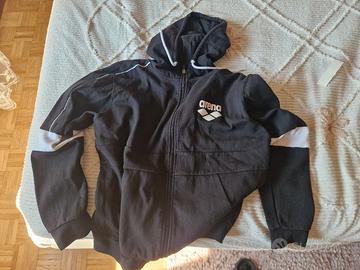 Felpa arena con cappuccio taglia L