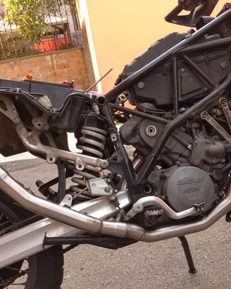 Scarico completo 2:1 KTM 950/990