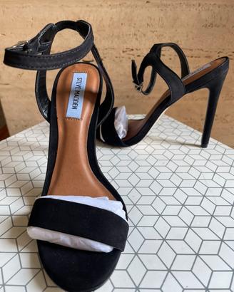 Sandali camoscio nero Steve Madden Nuovi