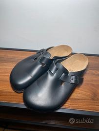 Birkenstock Boston in pelle