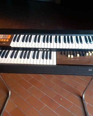 Organo Elka X55 + amplificatore FBT