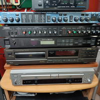 Compressore Yamaha e cd recorder Sony