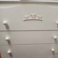 Cassettiera neonato con vaschetta