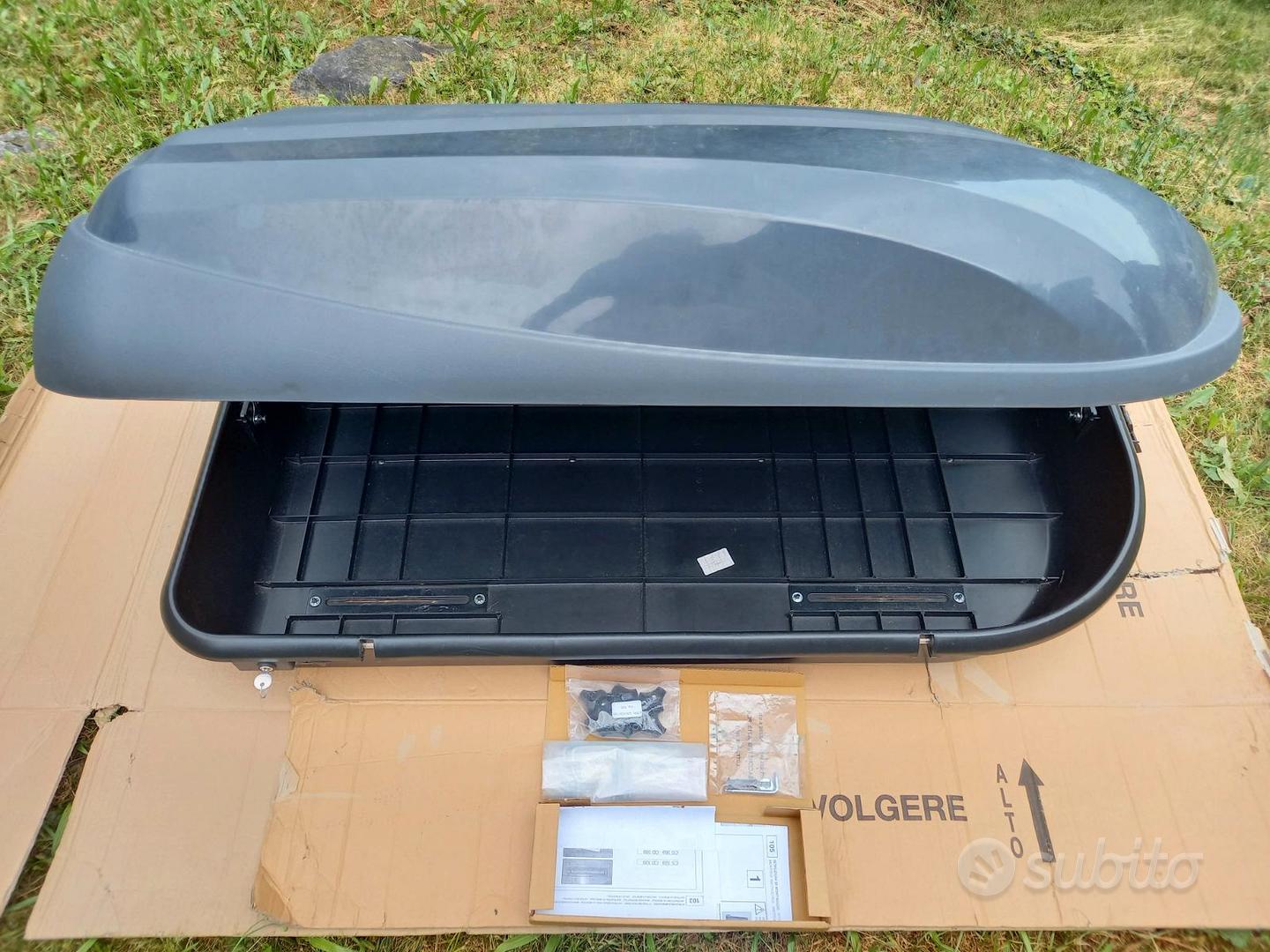 Box Auto Elite Grigio Scuro - 320 Litri, Polipropilene, Omologato TUV/GS - Foto 7