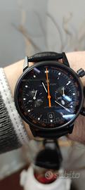 Hamilton Intra-Matic PVD nero arancio 