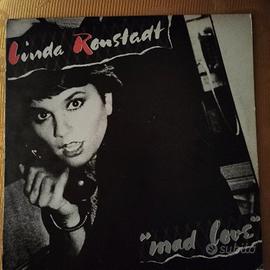 LP 33 giri vinile "Mad love" Linda Ronstadt 