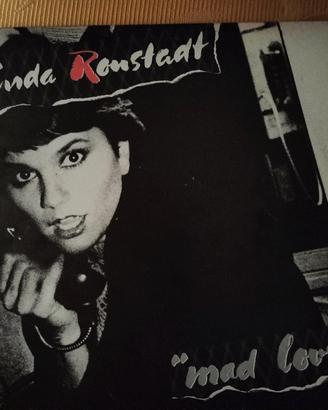 LP 33 giri vinile "Mad love" Linda Ronstadt 