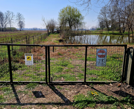Terreno con laghetto acqua sorgiva