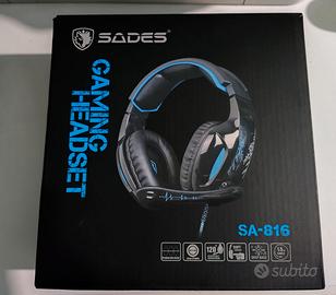 Cuffie SADES - Gaming Headset - Mod SA-816 - 3.5mm