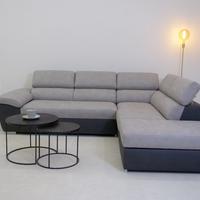 Divano angolare con letto
