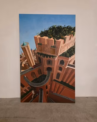 Dipinto Di Claudio spoletini 1993