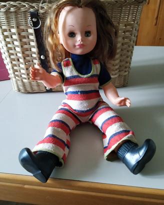 Bambola vintage italiana anni '60-'70, marchio RA 