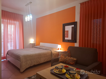 Agropoli, in villa con giardino e posto auto