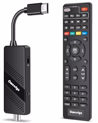 OWERSLYN Decoder DVB-T2, HD 1080P H.265 HEVC Main 