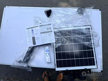 Lampione solare esterno Ofuray a led