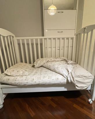 Lettino Foppapedretti con sponda a scomparsa