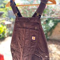 Salopette Donna Carhartt S Marrone Loose Fit