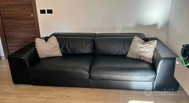 Divano in vera pelle made in Italy