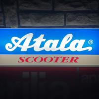 Insegna luminosa Atala Scooter 