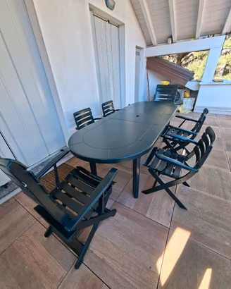 Set Tavolo e 6 sedute Rovergarden