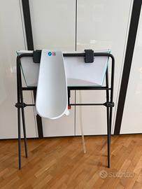 Vaschetta bagnetto Stokke + stand+supporto neonato