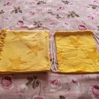  Telo mare Carillo Home giallo con zaino abbinato