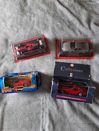 🏎️ Lotto Esclusivo 4 Modellini Ferrari Shell/Bur