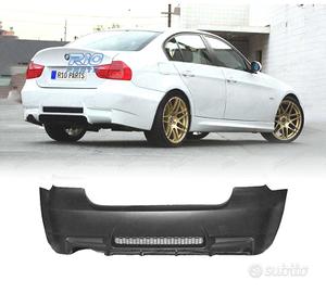 PARAURTI POSTERIORE BMW E90 LOOK M3 USCITA SINISTR