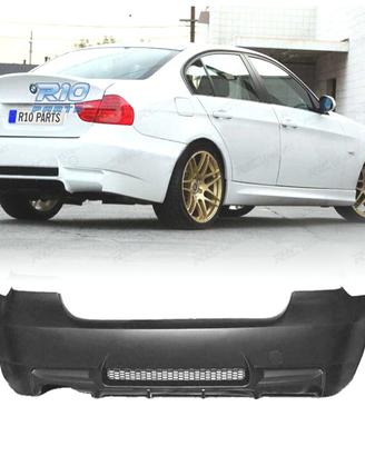 PARAURTI POSTERIORE BMW E90 LOOK M3 USCITA SINISTR