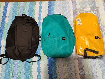 Zaino 10l , lotto di 3 (Quechua, Xiaomi)
