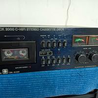 piastra registratore cassette europhon rck 2000