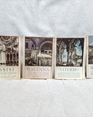 7 Opuscoli Turistici  Ferrovie dello Stato 1924