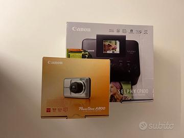 Canon A800 & Canon Selphy CP800