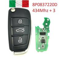 RADIOCOMANDO CHIAVE AUDI A3 TT S3 A4 S4 434Mhz 3