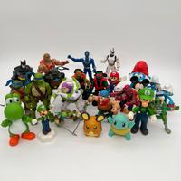 Lotto Statuette Action Figure Pupazzi per Bambini