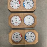TERMOMETRO IGROMETRO SAUNA e BAGNO VAPORE