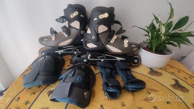 Rollerblade Decathlon v200h  44 + accessori M