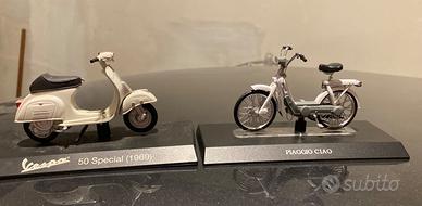 Modellini Piaggio Vespa e Piaggio Ciao De Agostini
