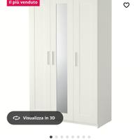 armadio guardaroba IKEA Brimnes 